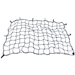 An image of the Sea-Cure T-Top Net Medium, a black net on a white background, showcasing the intricate web-like design.