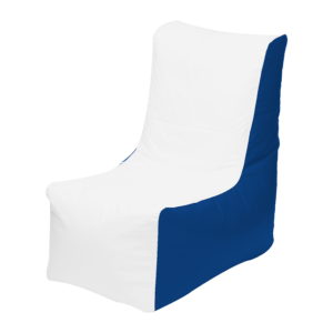 wedge white and royal blue
